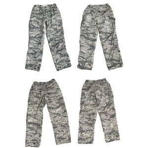 👖🪖 U.S. AIR FORCE Lot Of 2/EA ABU Digital Green Gray‎ Camo Utility Pants 34x32